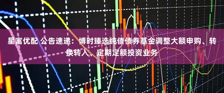 星富优配 公告速递：博时臻选纯债债券基金调整大额申购、转换转入、定期定额投资业务